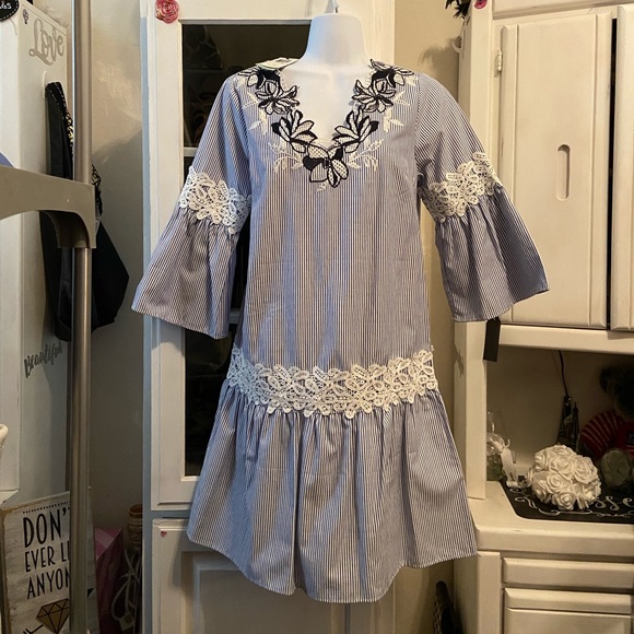 Skies Are Blue Dresses & Skirts - Drop waist dress